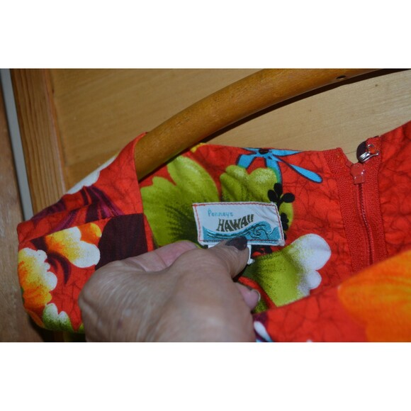 Vintage Hawaiian Tunic Resort Blouse 1970s - Picture 5 of 7